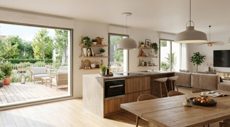 Programme immobilier neuf Embellie - Argenteuil secteur Val-Notre-Dame à 10 min en voiture du Tram T2 (95100) - Référence : 16778