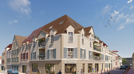 Programme immobilier neuf PLACE DU MARCHÉ - Arpajon cœur de ville à proximité immédiate des Halles (91290) - Référence : 16290