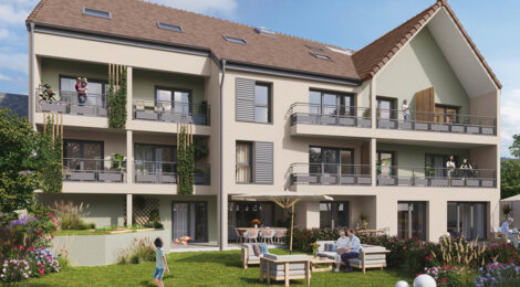 Programme immobilier neuf L’ ECRIN DU PARC - Arpajon face au parc Freising, à proximité des berges de l’Orge (91290) - Référence : 16353