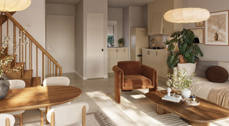 Programme immobilier neuf GAIA (91) - Arpajon maisons à proximité de la gare RER C (91290) - Référence : 16518