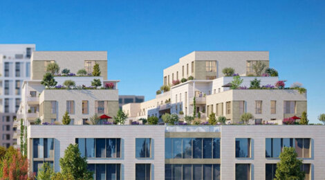 Programme immobilier neuf Les Portes de Seine - Asnières-sur-Seine adresse neuve proche Seine et RER C (92600) - Référence : 17264