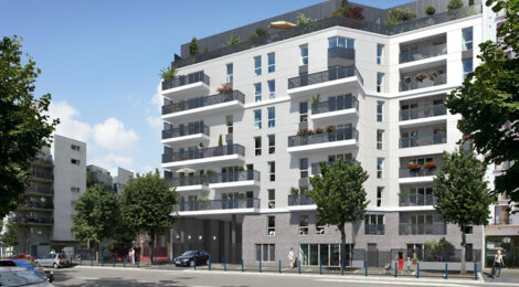 Programme immobilier neuf 62 Roosevelt - Aubervilliers à proximité du RER B (93300) - Référence : 14207