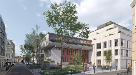 Programme immobilier neuf Les Allées du Parc - Aubervilliers adresse centrale à proximité de l’Hôtel de Ville (93300) - Référence : 16459
