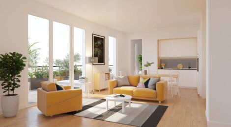 Programme immobilier neuf VILLA CAPUCINE - Aubervilliers aux portes de Paris proche de 3 gares (93300) - Référence : 16454