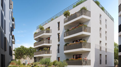 Programme immobilier neuf L’orée du canal - Aubervilliers aux portes de Paris proche du métro 12 (93300) - Référence : 16430