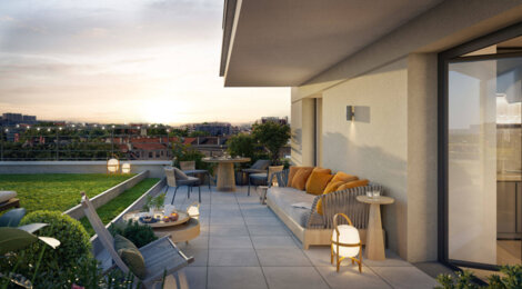 Programme immobilier neuf JARDINS DU LANDY - Aubervilliers : logements neufs sécurisés et verdoyants proche des commodités (93300) - Référence : 15559