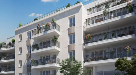 Programme immobilier neuf Le Léopold - Aubervilliers proche à pied du métro ligne 7 (93300) - Référence : 16670