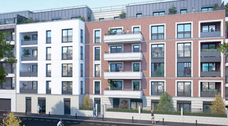 Programme immobilier neuf IDÉALIA - Aulnay-sous-Bois à proximité de la gare RER B (93600) - Référence : 16649