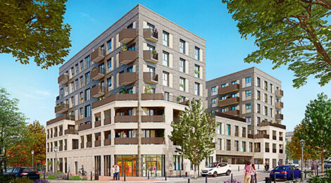 Programme immobilier neuf NEWART - Aulnay-sous-Bois quartier de la Rose des Vents proche futur métro 16 (93600) - Référence : 12323