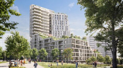 Programme immobilier neuf Green Line - Bagneux : logements neufs du studio au T5 proche des transports
 (92220) - Référence : 15934