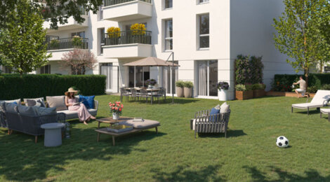 Programme immobilier neuf L'Angle des Arts - Bezons adresse Art Déco proche La Défense (95870) - Référence : 17672