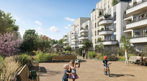 Programme immobilier neuf LES JARDINS DE NEIL - Bezons-Argenteuil près du quartier La Défense (95870) - Référence : 16774