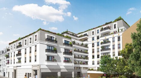 Programme immobilier neuf Les Balcons de Zola - Bezons : logements neufs sécurisés et lumineux proche des transports (95870) - Référence : 15316