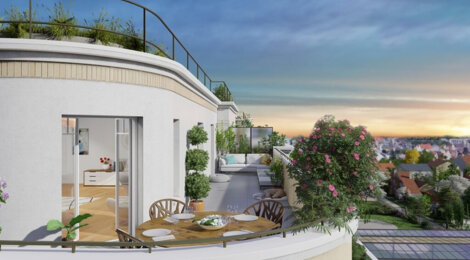 Programme immobilier neuf LES JARDINS ALBERT 1ER - Bezons : logements neufs sécurisés et verdoyants proche des transports (95870) - Référence : 15335