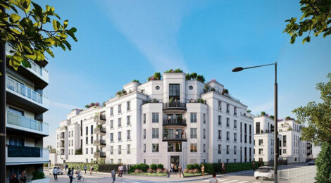 Programme immobilier neuf LES JARDINS ALBERT 1ER - Bezons : logements neufs sécurisés et verdoyants proche des transports (95870) - Référence : 15335