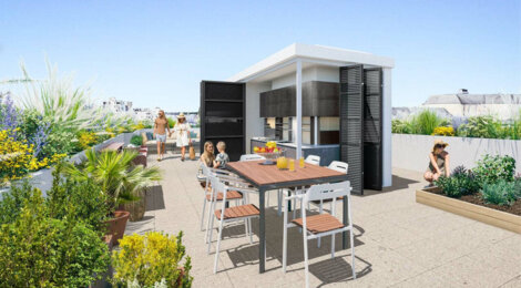 Programme immobilier neuf Square Art Déco - Bezons : Résidence T2–T4 avec cadre résidentiel et confort optimisé proche des transports (95870) - Référence : 17171