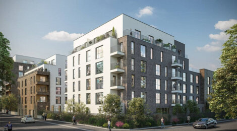 Programme immobilier neuf FLORESSENCE - Bobigny à 300 m du tram T1 cadre urbain avec espaces verts (93000) - Référence : 17101