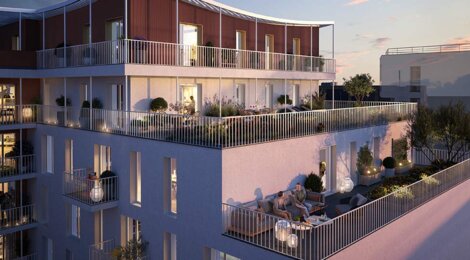 Programme immobilier neuf Hisséo - Bois-Colombes : logements neufs lumineux et sécurisés proche du métro (92270) - Référence : 7463