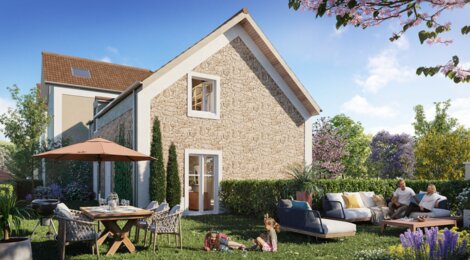 Programme immobilier neuf Agora - Bois-d’Arcy : logements neufs sécurisés et verdoyants proche des transports (78390) - Référence : 15445