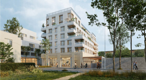Programme immobilier neuf LES REFLETS DE L'OURCQ - Bondy, vivre proche du tram T1 et de la ligne 15 (93140) - Référence : 16694