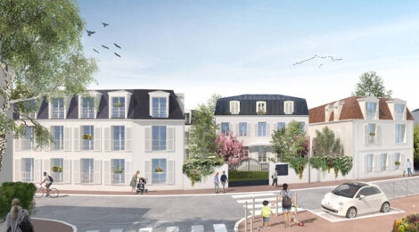 Programme immobilier neuf L'Îlot Camélias - Bougival : Résidence studio–T5 avec cadre résidentiel et confort optimisé proche des commodités (78380) - Référence : 14430
