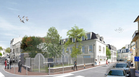 Programme immobilier neuf L'Îlot Camélias - Bougival : Résidence studio–T5 avec cadre résidentiel et confort optimisé proche des commodités (78380) - Référence : 14430