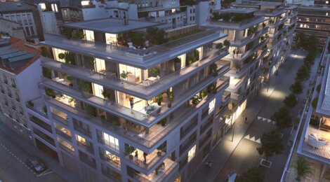 Programme immobilier neuf Boulogne - Passage Chateaudun - Boulogne-Billancourt à deux pas du métro 9 et 10 (92100) - Référence : 8372