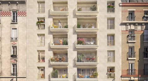 Programme immobilier neuf 7 RIEUX - Boulogne-Billancourt : logements neufs proches du métro Marcel Sembat et des commerces (92100) - Référence : 16989