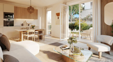 Programme immobilier neuf VILLAS SOHANA - Bussy-Saint-Georges au sein du quartier Sycomore (77600) - Référence : 13824