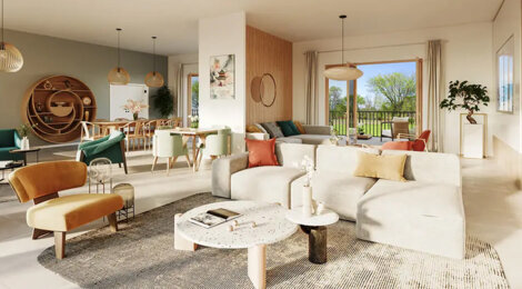 Programme immobilier neuf VILLAS SOHANA - Bussy-Saint-Georges au sein du quartier Sycomore (77600) - Référence : 13824