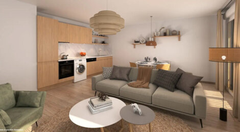 Programme immobilier neuf VILLAS SOHANA - Bussy-Saint-Georges au sein du quartier Sycomore (77600) - Référence : 13824