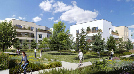 Programme immobilier neuf Domaine des Lys - Carrières-sous-Poissy : Résidence T2–T4 avec cadre résidentiel et confort optimisé proche des transports (78955) - Référence : 14315
