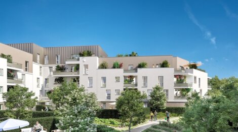 Programme immobilier neuf 9ÈME ART - Carrières-sur-Seine : logements neufs sécurisés et verdoyants proche du RER A (78420) - Référence : 14915