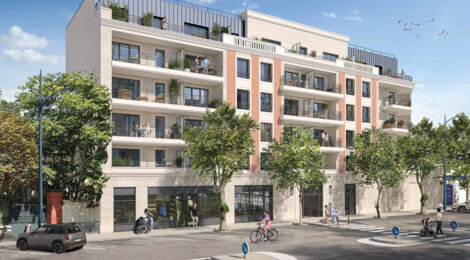 Programme immobilier neuf Duo Verde - Champigny-sur-Marne proche RER A à 11 minutes en bus (94500) - Référence : 16671