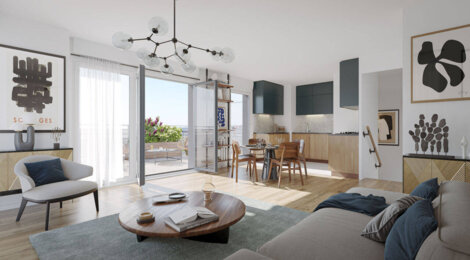Programme immobilier neuf Les Terrasses du Belvédère - Châtillon : logements neufs proches du tramway T6 et du centre-ville (92320) - Référence : 9313