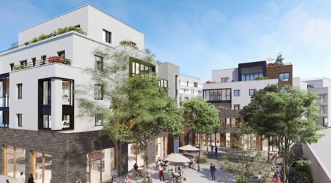 Programme immobilier neuf Le Patio des Artistes - Chatou : Résidence T2–T5 avec cadre intimiste et confort optimisé proche des espaces verts (78400) - Référence : 14244