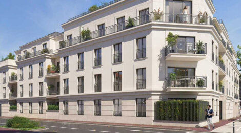 Programme immobilier neuf 40 AVENUE FOCH - Chatou vie de quartier et accès RER A à pied en 10 minutes (78400) - Référence : 16364