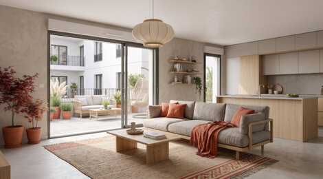 Programme immobilier neuf Coeur Chaville - Chaville : logements neufs sécurisés et verdoyants proche des transports (92370) - Référence : 15501