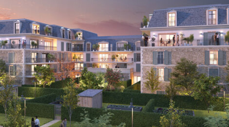 Programme immobilier neuf L’Orée des Coudriers - Chelles vivre dans un écoquartier avec accès rapide à Paris (77500) - Référence : 16286