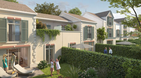 Programme immobilier neuf L’Orée des Coudriers - Chelles vivre dans un écoquartier avec accès rapide à Paris (77500) - Référence : 16286