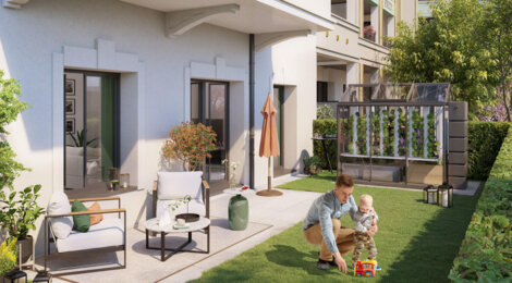 Programme immobilier neuf Clam'art - Clamart : logements neufs sécurisés et lumineux proche de Paris (92140) - Référence : 10823