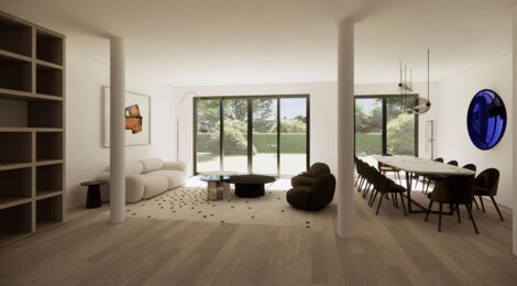 Programme immobilier neuf Le Quatuor - Clamart : logements neufs sécurisés et verdoyants proche des commodités (92140) - Référence : 15327
