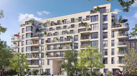 Programme immobilier neuf CARRÉ MARTRE - Clichy proche de Paris par la ligne 14 (92110) - Référence : 16213