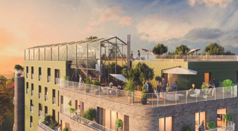 Programme immobilier neuf L'Orangerie - Colombes : logements neufs sécurisés et verdoyants proche de la Gare Transilien J (92700) - Référence : 14879