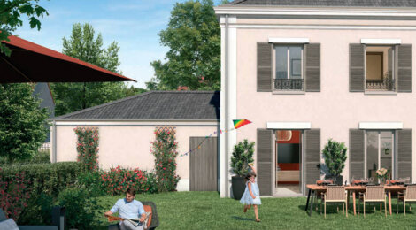 Programme immobilier neuf Les Allées des Trois Ormes Chapitre 1 - Coupvray près de Val d’Europe (77700) - Référence : 16238