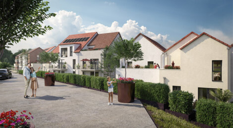Programme immobilier neuf DOMAINE DES ORMES - Coupvray : Résidence studio–T5 avec confort écologique et espaces lumineux proche des commodités (77700) - Référence : 14198