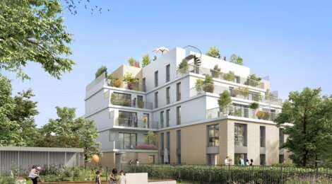 Programme immobilier neuf L'Observatoire - Deuil-la-Barre : logements neufs sécurisés et verdoyants proche des transports (95170) - Référence : 15040