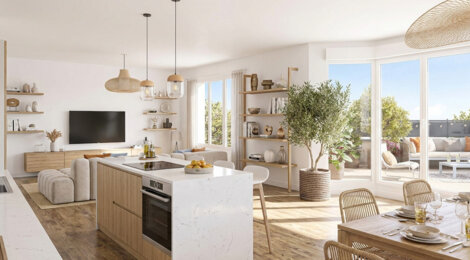 Programme immobilier neuf Villa Elegance - Drancy RER B à pied et Paris à 13 min (93700) - Référence : 18597