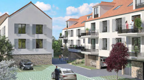 Programme immobilier neuf CŒUR VILLAGE - Elancourt à deux pas de la place de l’Église (78990) - Référence : 16363