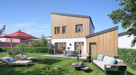 Programme immobilier neuf L'ÉCLAT - Élancourt : logements neufs du studio au T5 duplex proche du centre-ville (78990) - Référence : 15714